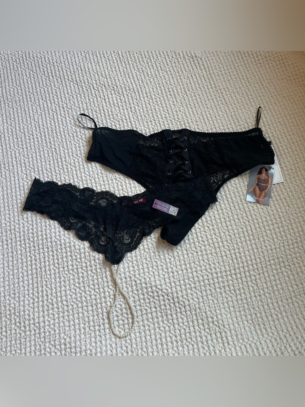 Set of Two 2X Lingerie Underwear Thong